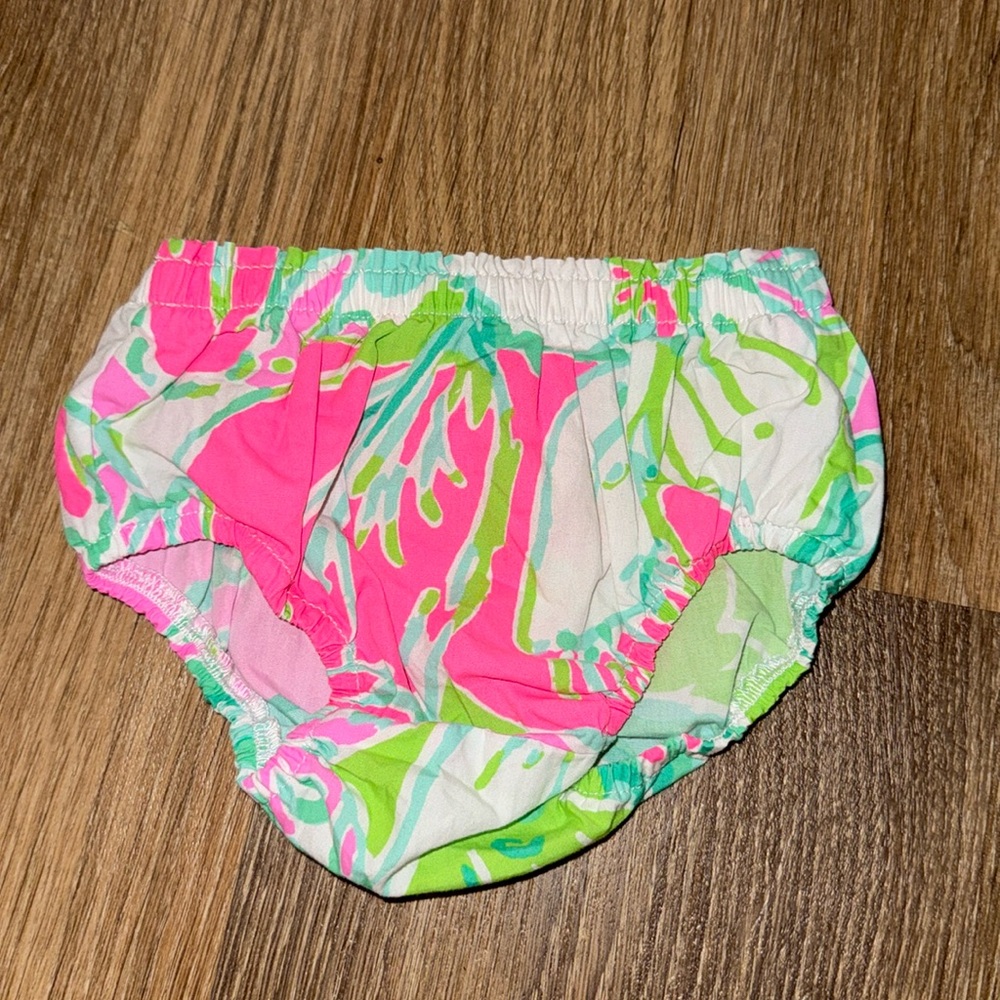 Lilly Pulitzer 6-12m bloomers EUC